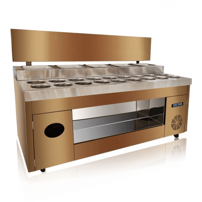 Kes paparan sejuk bumbu kecil